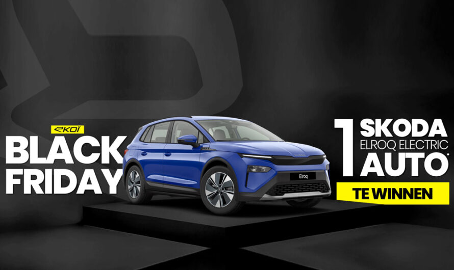 Ekoi geeft een auto weg voor Black Friday