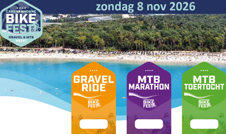 Land van Horne Bike Fest: gravel, mountainbiken en strandplezier in Weert